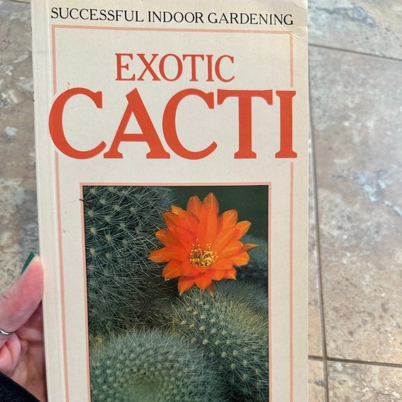 Exotic Cacti: Successful Indoor Gardening Paperback - Picture 1 of 11